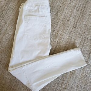 Max Edition White stretch skinny jeans